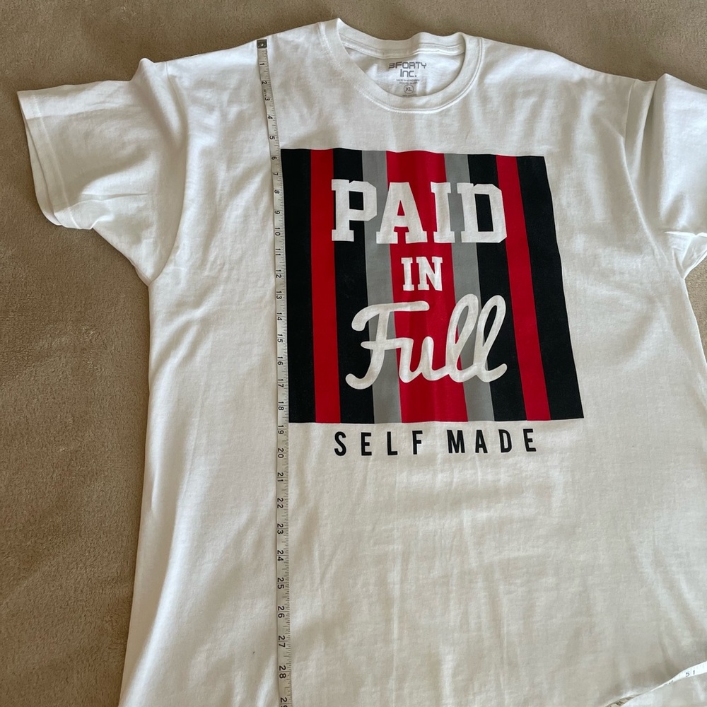 3 Forty Inc. “Paid In Full” Graphic T-Shirt - Size XL - Picture 8 of 12